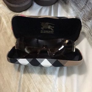 Burberry sunglasses with case